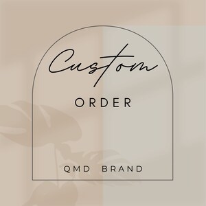 Custom Order | Wholesale Order