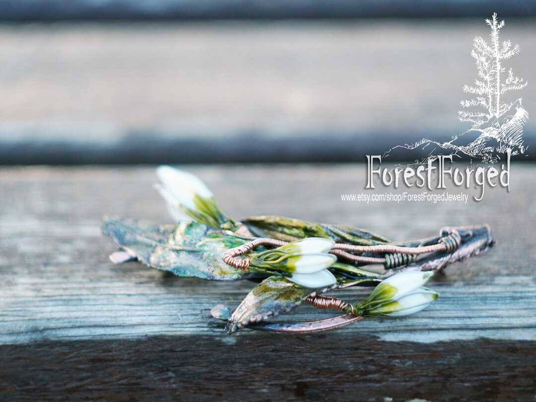 Snowdrop brooch 2024