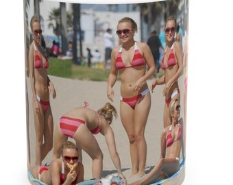 Hayden Panettiere Beach Coffee Cup, 8 Hayden's, Retro Celebrity Mug, Vintage Coffee Mug, 11oz 15oz, Great Gift