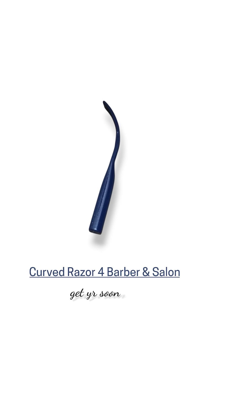 Curved Razor for Barber's and Salon's (type-c Regular) Easier, Fast and ...