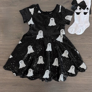 Girls Halloween Outfit, Girls Halloween Costume, Girls Ghost Costume, Girls Ghost Outfit, Ghost Halloween Costume, Toddler Halloween Costume