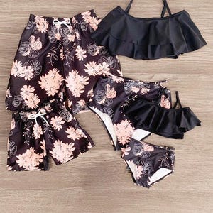 Matching Family Swimsuits, Family Outfit, Matching Family Swimsuits, Mommy and Me Swimsuits,Family Swimwear