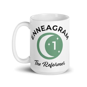 Enneagram 1 Coffee Mug, Enneagram 1, Enneagram 1 Mug, Enneagram 1 Gift, Gift for Enneagram 1, Enneagram, The Reformer, Enneagram One