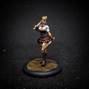 Painted Malifaux Guild Miss Ann Thrope Miniature
