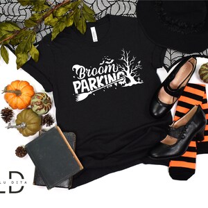 Bezem parkeren Halloween digitale SVG gesneden bestand
