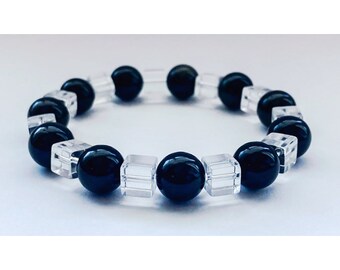 Obsidian Mens Fashion Bracelet