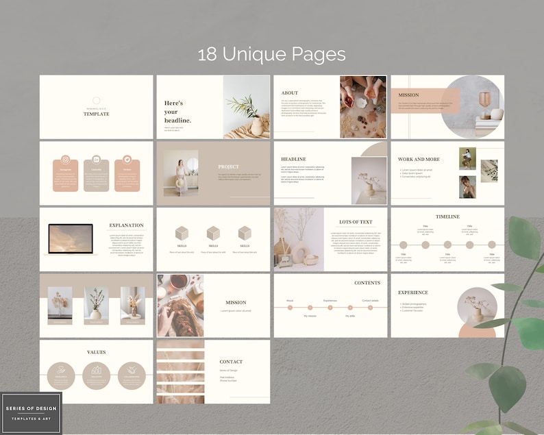 Minimalist Presentation Template - Google Slides, Powerpoint, Canva ...