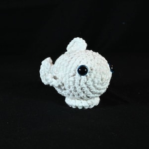 Glow in the Dark Lumpfish Plushie Amigurumi Crochet Fish Plush