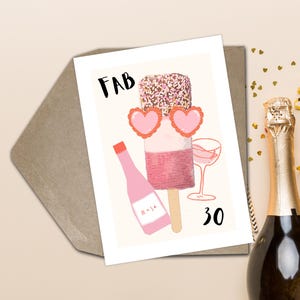 Carte 30e anniversaire fabuleuse pour sa fille Carte 30e anniversaire fille Carte 30e anniversaire femme Carte 30e anniversaire femme soeur Carte 30e anniversaire soeur