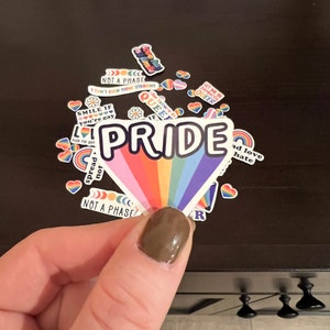 Pride Sticker Pack, 31 LGBTQIA+ Stickers