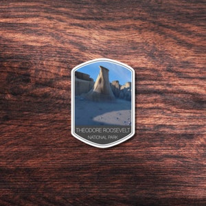 Theodore Roosevelt National Park Sticker - Clearance