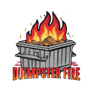 Embrace Your Mental Health Journey with our Dumpster Fire Shirt
