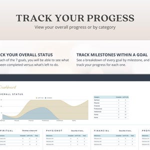 Goal Worksheet Planner Goal List