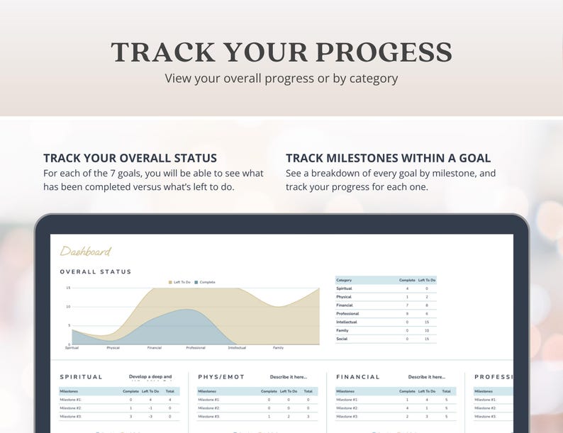 Goal Worksheet Planner Goal List