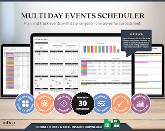 Kalender Vorlage für mehrtägige Termine Google Sheets Kalender Vorlage für Sommer Aktivitäten 2025 Monatlicher Veranstaltungskalender
