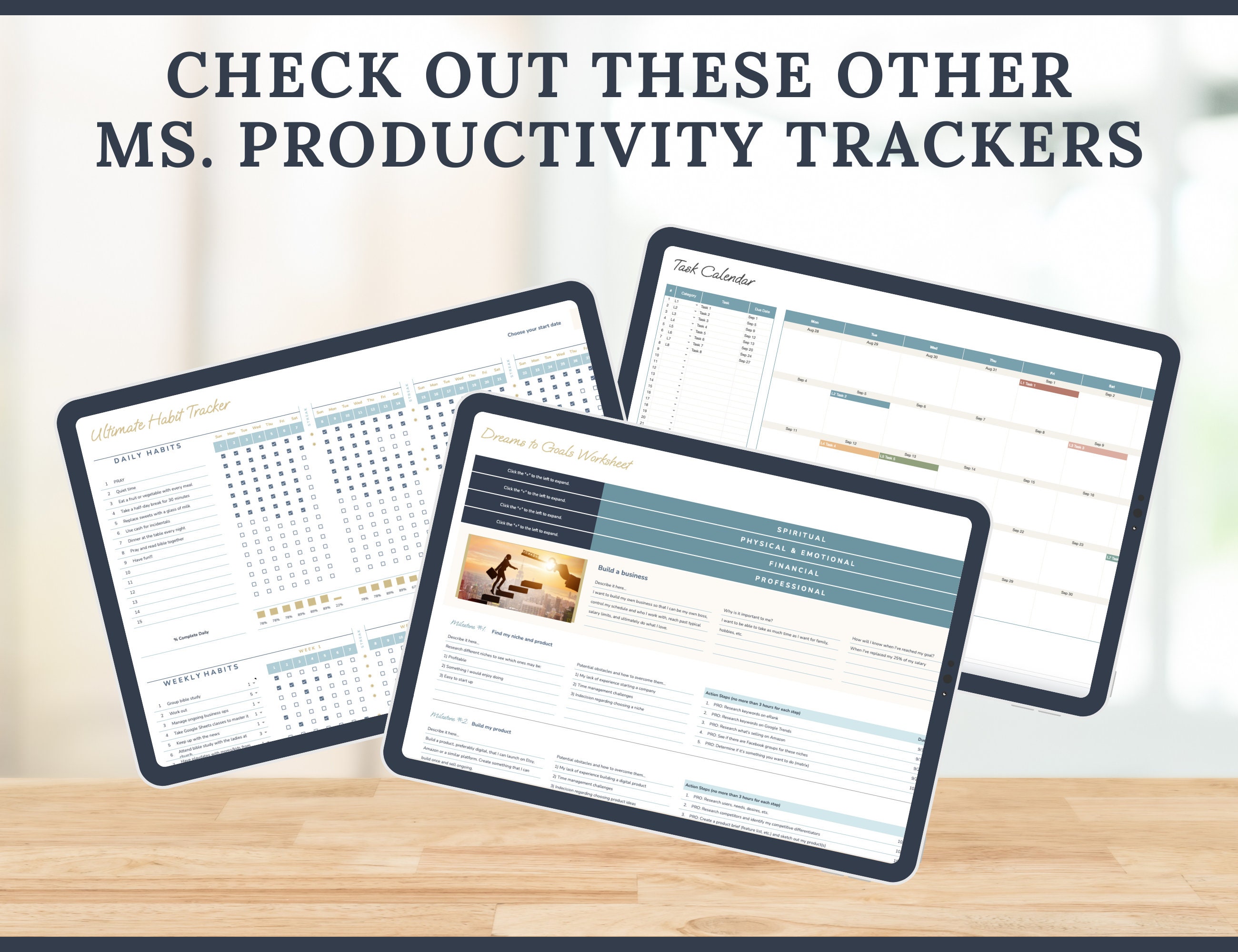 Todo List Digital Productivity Planner and Priority Matrix for Small ...