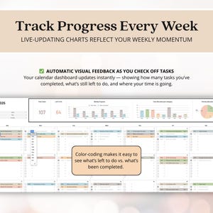 Annual Monthly Goals Planner