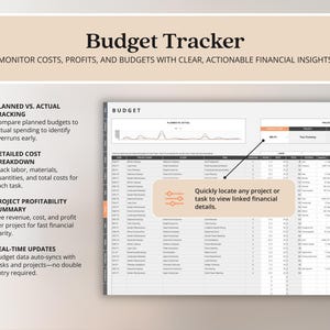 Multi Project Management Tracker Template for Small Business Client Tracker Google Sheets Gantt Chart Template Project Budget Kanban Board image 9