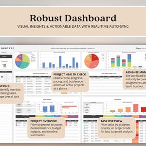Multi Project Management Tracker Template for Small Business Client Tracker Google Sheets Gantt Chart Template Project Budget Kanban Board image 5