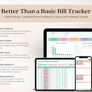 Google Sheets Bill Calendar Template