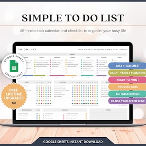 Takenlijst Tracker Afdrukbaar Takenlijstje Dagelijks Wekelijks Maandelijks Takenlijst Organizer Sjabloon Kinderen Takenschema Checklist Bewerkbare lijst