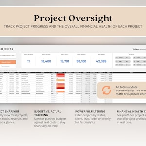 Multi Project Management Tracker Template for Small Business Client Tracker Google Sheets Gantt Chart Template Project Budget Kanban Board image 7