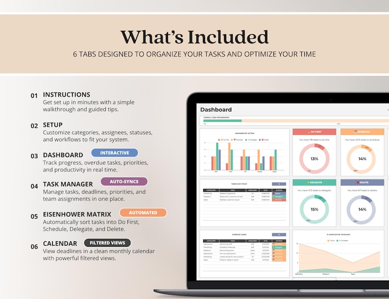 Google Sheets To Do List Task Tracker Excel