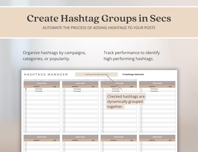 Social Media Planner Social Media Content Planner and Calendar Social ...