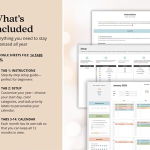 2026 Calendar Printable Task List Weekly