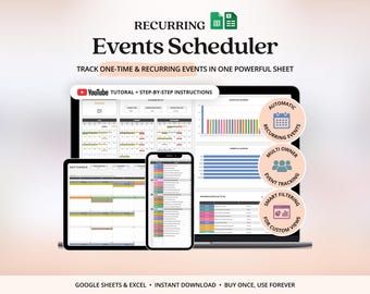 Recurring Task Manager Excel Event Calendar Spreadsheet Google Sheets Calendar Organizer With Holidays Excel Event Management System
