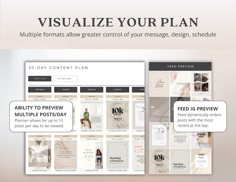 Instagram Posts Google Sheet