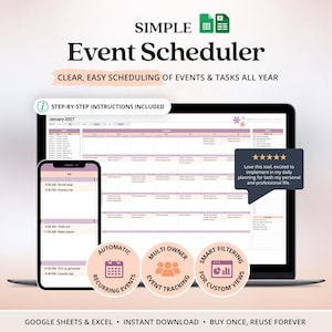 2026 Monatlicher Digitaler Kalender Vorlage Excel Tagesplaner Excel Terminplaner Sommerplaner Für Kinder