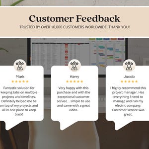 Multi Project Management Tracker Template for Small Business Client Tracker Google Sheets Gantt Chart Template Project Budget Kanban Board image 17