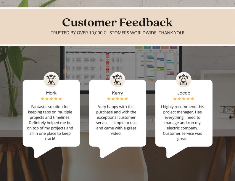 Multi Project Management Tracker Template for Small Business Client Tracker Google Sheets Gantt Chart Template Project Budget Kanban Board image 17