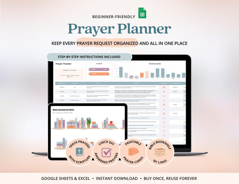 Digital Prayer Planner