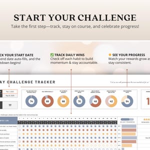 Fitness Planner And Tracker Sheets