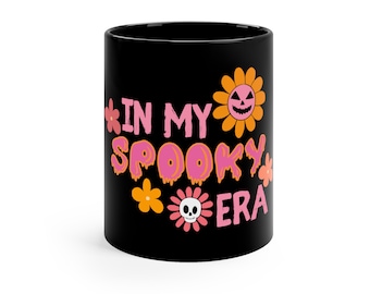 Spooky Era Coffee Mug, Halloween Mug, Halloween Gift, Gift for Her, Coffee Mug, Spooky Season Drinkware, Hot Cocoa Mug, Spooky Season Gift