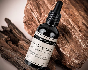 Teinture de queue de dindon sauvage à double extraction 50 ml Trametes versicolor