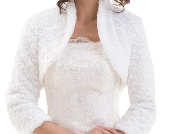 Bolero wedding bridal wedding jacket bolero jacket bridal jacket Jacket 3/4 sleeves