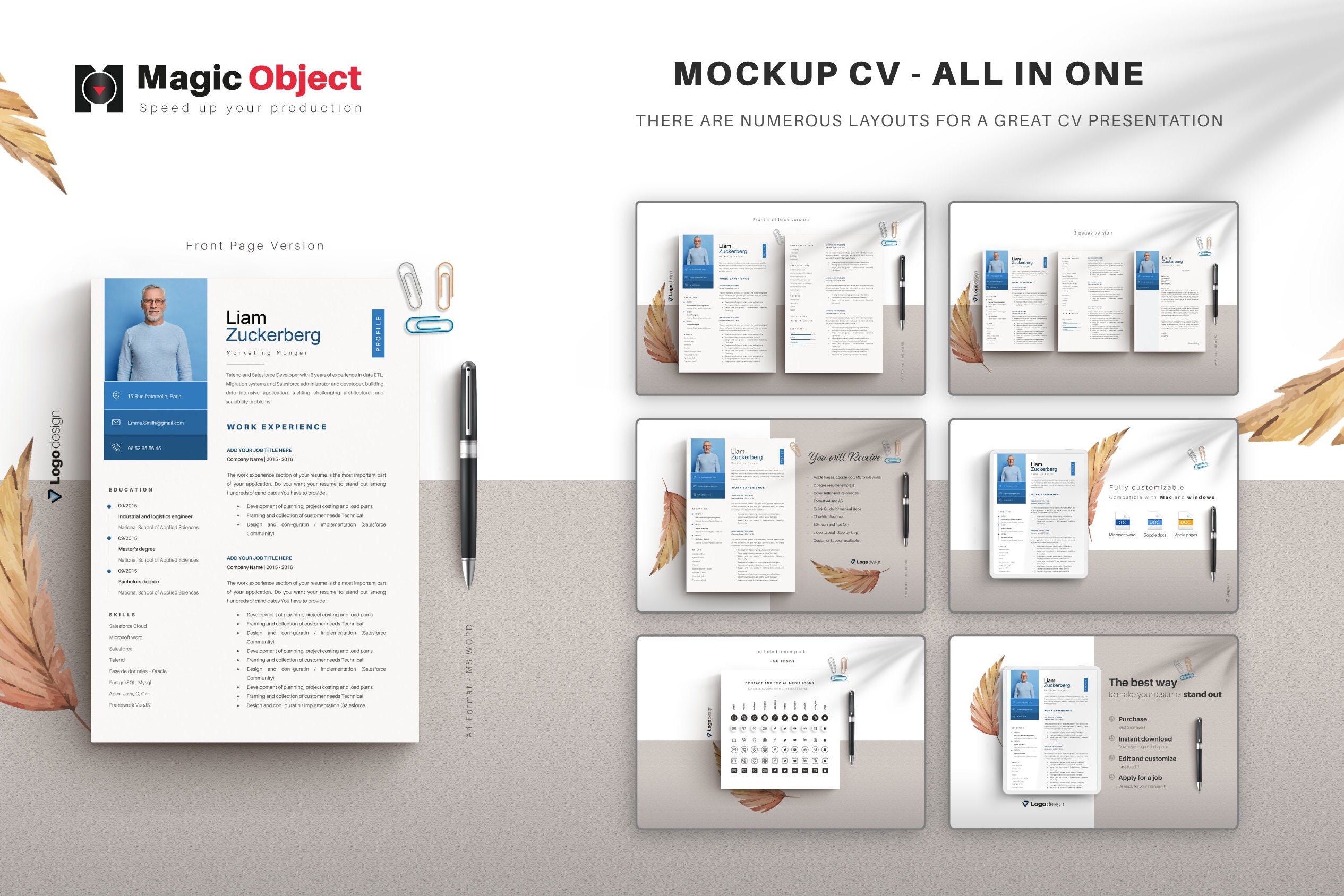 Ultimate Etsy Resume Template Mockup - Il Fullxfull.5448342333 6dj5 