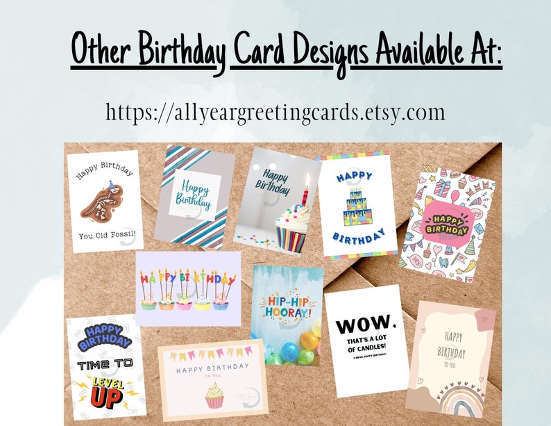 Printable Birthday Card Happy Birthday for Her Kid Teen Girl - Etsy