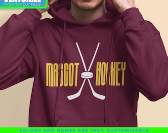 Hockey Team Shirt Design SVG: DIY Sports Cut File (Digital Download)