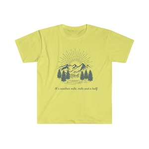 It's Another Mile Mile and a Half tshirt, Hiking Shirt, Hiker Gift, Hiker Short sleeve, Hiking Clothes, Camper Shirt, Climber Gift, Outdoor image 6