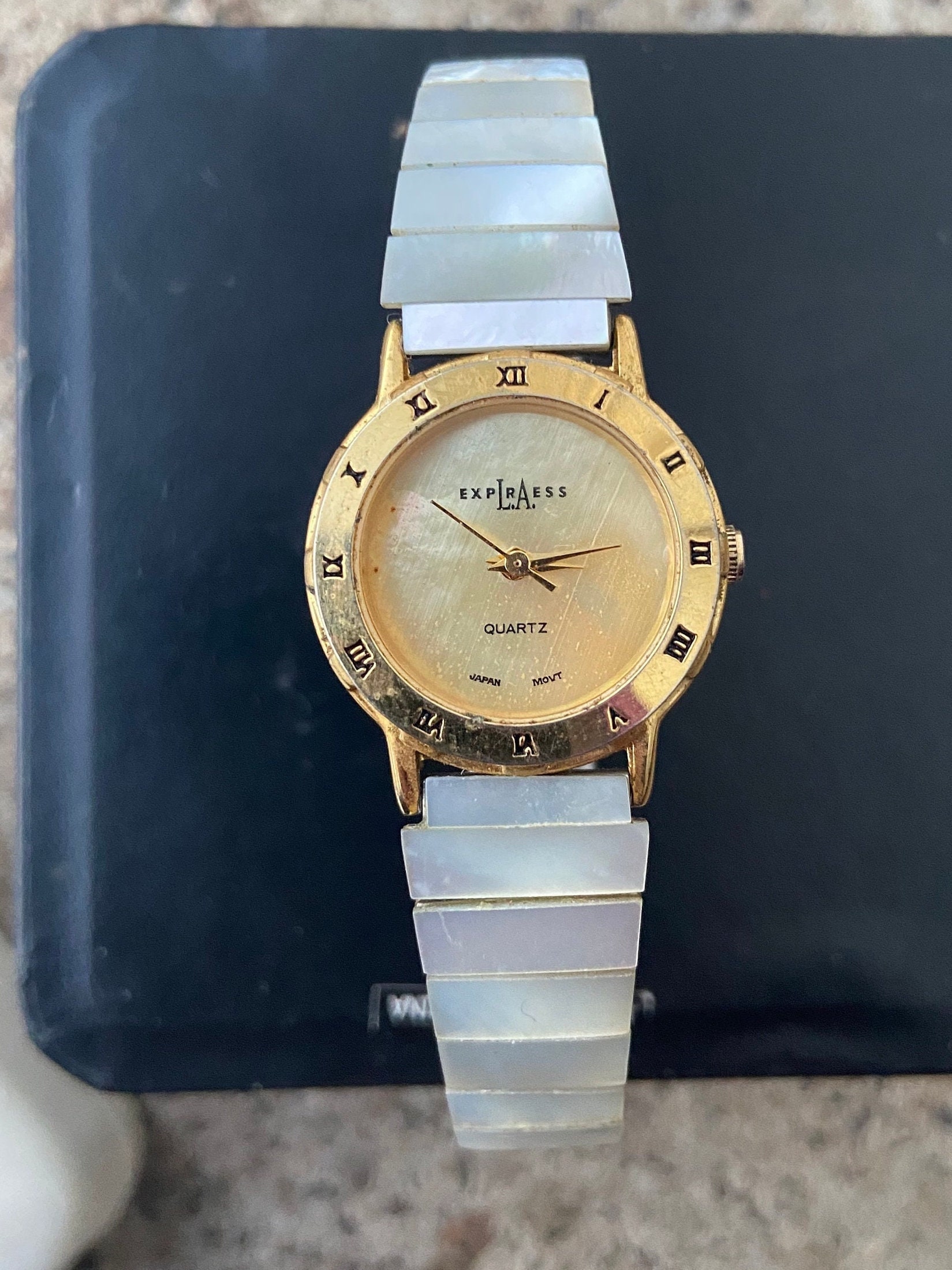 LA Express Limited Edition Mother Of Peal Dial Quartz Watch La Express Watches - Etsy main image 2