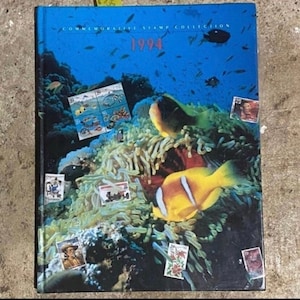 Vintage 1994 USPS Commemorative Stamp Book Collection | No. 8994 Collectible Stamps