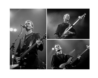 Impresiones metálicas enmarañadas de 3,5 x 7 de la gira de Sting en 1991 / Fotos de Sting / Regalos fotográficos de Sting / Regalos para amantes de la música / Roxanne/