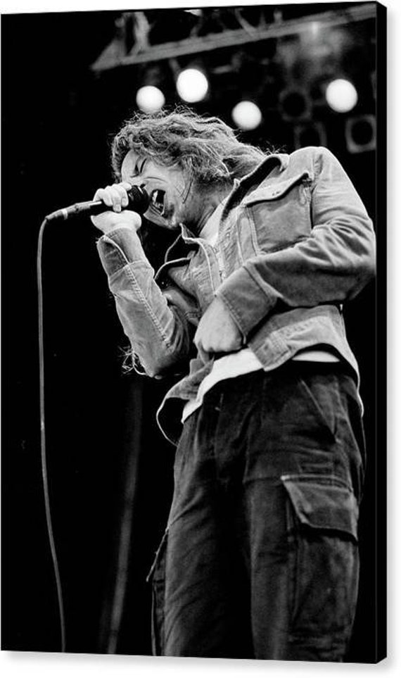 Eddie Vedder of Pearl Jam / Pearl Jam Poster / Pearl Jam Wall Art
