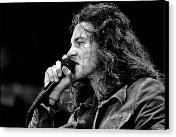 Eddie Vedder Art / Pearl Jam Poster / Pearl Jam Wall Art / Eddie