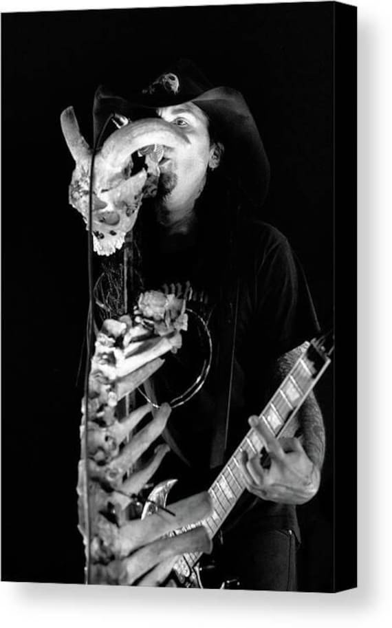 Ministry Live 1990s Photo – Al Jourgensen Industrial Metal Print