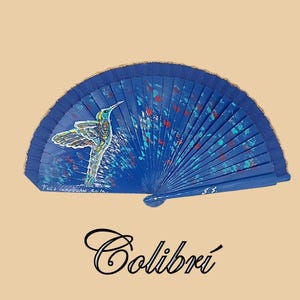 Hand-painted fans